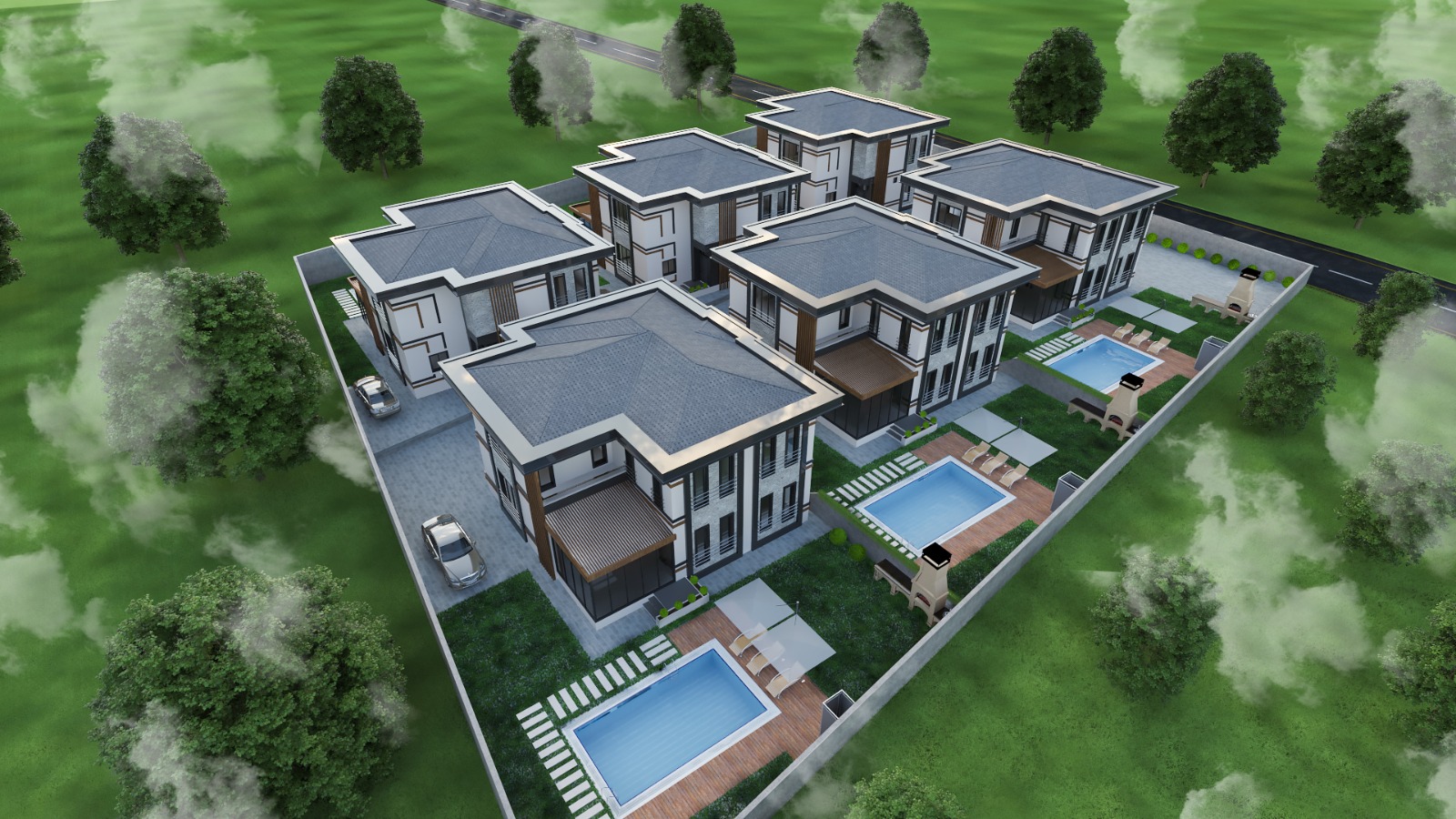 Körkün 5+1 Villalar